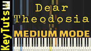 Learn to Play Dear Theodosia from Hamilton  Medium Mode [upl. by Silado]