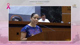 Diputada Montiel Servín Razonó su Voto en Contra de Reforma sobre Inimpugnabilidad Constitucional [upl. by Onaivatco]