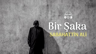 BİR ŞAKA  Sabahattin Ali Sesli Öykü [upl. by Bronson479]