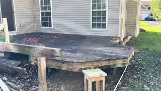 Upgrading Deck Railings Part 1 [upl. by Kalina]