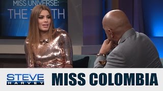 Miss Colombia It was like a nightmare  STEVE HARVEY [upl. by Eanrahc]