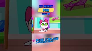 Pink Room Makeover 🎀 Sing Along and Learn Colors with Purr Purr 😻 [upl. by Ahsenev]