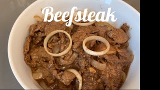 Beefsteak recipe filipino dish [upl. by Imerej]