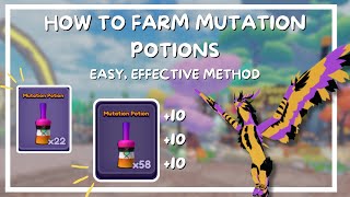 How to farm lots of MUTATION POTIONS  Dragon Adventures Roblox [upl. by Charo]