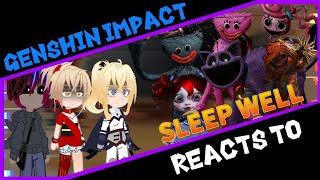 Genshin impact reacts to SLEEP WELL  Neon1094 [upl. by Norraj840]