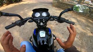 2021 New BAJAJ CT110X Detailed Test RIde Review [upl. by Arbmik676]