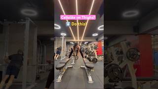 Cellulite Blaster🧯 cellulite loseweight legworkout homeworkout fattofit trendingshorts fit [upl. by Kcirdde]