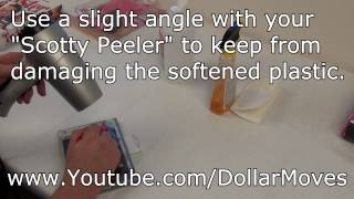 How to Remove Stickers Tags and Labels Easily  Scotty Peeler Goo Gone and Hair Dryer [upl. by Lecia388]