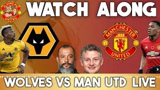 Wolves VS Man Utd FA Cup  LIVE WATCH ALONG  Flying Pig United [upl. by Tait]