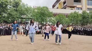 FLASH MOB 2024 💥💥💥 SIVA SIVANI DEGREE COLLEGE part 1 video [upl. by Eire]