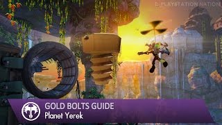 Ratchet amp Clank Into the Nexus  Gold Bolts Guide  Planet Yerek [upl. by Nibor]