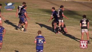 2017 Newcastle RL Round 13 1st Grade Highlights  Lakes United Seagulls Vs Maitland Pickers [upl. by Ijar191]