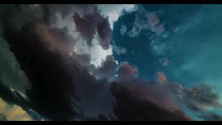 4K UHD Timelapse of some amazing storm clouds rolling by right before sunset [upl. by Nay]