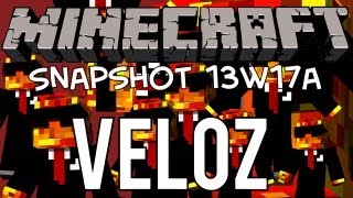 MINECRAFT VELOZ BÔNUS RANDOM  Snapshot 13w17a [upl. by Allista]