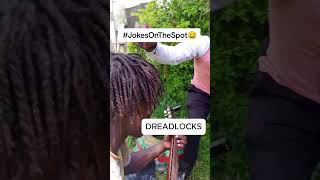 quotDREADLOCKSquot😂🔥 brianbecomedy jokesonthespot funny comedy [upl. by Ahsiad]