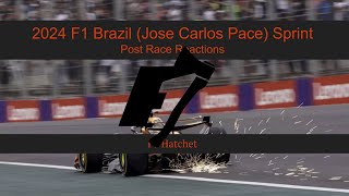 2024 Brazil Post Sprint Race Reaction [upl. by Bonns]