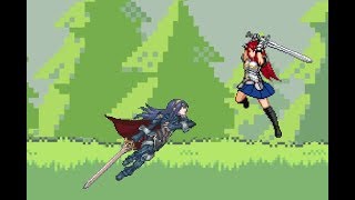 Erza vs Lucina Fairy Tail vs Fire Emblem [upl. by Sterrett]