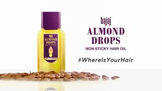 Bajaj Almond Drops Hair Oil for Hair fall Best Oil to Control Hair Fall on Carpet [upl. by Yaned]