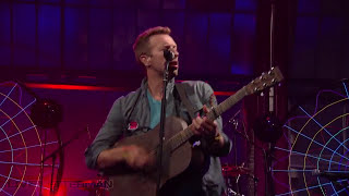 Coldplay  Mylo XylotoHurts Like Heaven Live on Letterman [upl. by Nicolea]