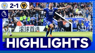 Castagne Seals Huge Leicester Win  Leicester City 2 Wolves 1  Premier League Highlights [upl. by Kassia]