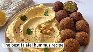 Topsecret recipe  Authentic falafel amp creamy hummus 🧆 [upl. by Ailuy346]