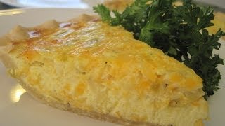 How to make Quiche  Green Chilies amp Cheese Quiche Recipe [upl. by Cerellia]