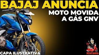 Bajaj anuncia moto movida a gás GNV [upl. by Eladnor]