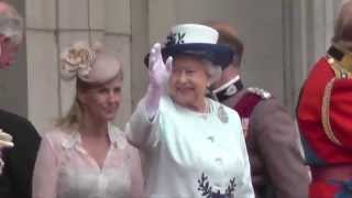 Trooping The Colour Amazing Highlights filmed from The Mall London 14th June 2014 [upl. by Mizuki476]