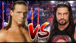 Roman Reigns vs Shawn Michaels [upl. by Ardnahc]