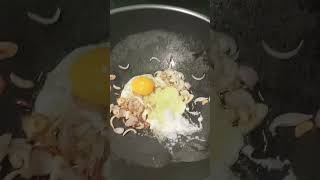 3AM Egg fried rice food cooking night japan [upl. by Eiznil]