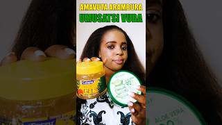 Use this Best oil for hair growth Aya ni Amavuta yoroshya umusatsi vuba cyane [upl. by Palla]