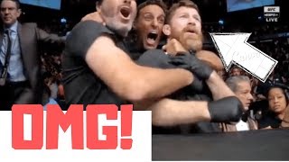 Jorge Masvidal corner reacts to brutal 5 sec ko of Ben Askren [upl. by Yttap]