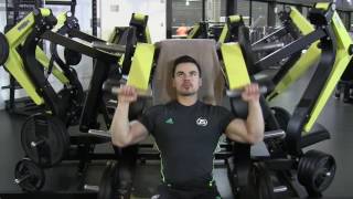 Shoulder Press Technogym Strength [upl. by Emorej]