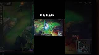 E Q flash yasuo combo [upl. by Otrebron]