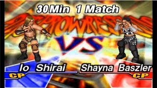 Io Shirai vs Shayna Baszler  Fire Pro Wrestling Returns [upl. by Aronel]