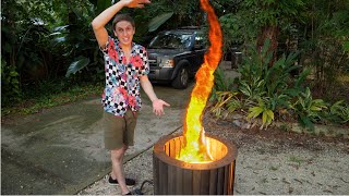 The Impossible Fire pit Tornado [upl. by Haswell339]