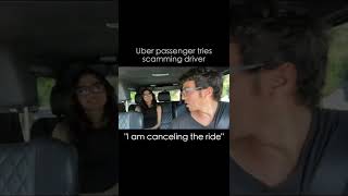 Uber Passenger Gets Kicked Out After Canceling Ride [upl. by Irep970]