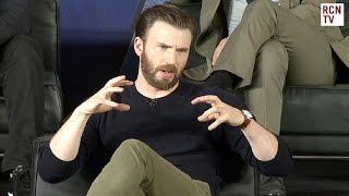 Chris Evans Interview  Crazy Captain America Helicopter Stunt [upl. by Sac]