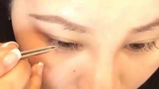 DIY Professional Semipermanent Individual Eye Lash Extensions [upl. by Kass554]