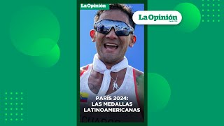 Todas las medallas latinoamericanas en los Juegos Olímpicos de París 2024  La Opinión [upl. by Berhley]