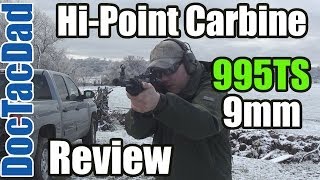 HiPoint 995TS 9mm Carbine Review [upl. by Yrelav]