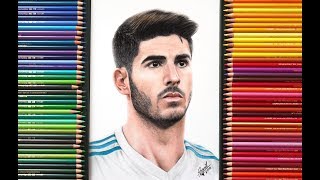 Marco Asensio Real Madrid drawingnew video 2018 [upl. by Liza]