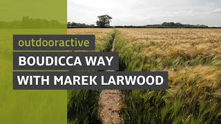 Outdooractive and Marek Larwood on the Boudicca Way in Norfolk [upl. by Ojeitak]