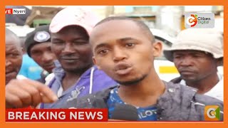 Kenyans react to dissolving of the cabinet [upl. by Rogerg234]