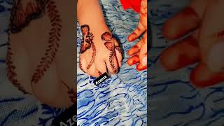 YouTube shorts video Baby hand mahendi design [upl. by Vilberg]