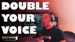 Double Up Your Voice In Adobe Audition [upl. by Geordie]