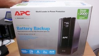 APC 1 KVA UPS BR1000GIN Unboxing amp Overview [upl. by Enomsed837]