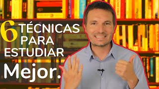 6 Técnicas de Estudio ►【Las MÁS EFECTIVAS y las de toda la vida】｡◕‿◕｡ [upl. by Ajaj]