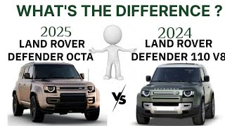 DEFENDER OCTA VS DEFENDER 110 v8  Camparision Video defender suv Autoworlds [upl. by Conger]