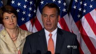 Debt Ceiling Crisis Boehner vs Tea Party [upl. by Bevon886]